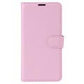 Nokia 3 Textured Wallet Case - Pink