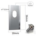 Titanium-Coated Blades for Dreame A1/A2, Mova 600/1000 Robot Lawn Mower - 12 Pcs.