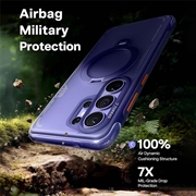Samsung Galaxy S26 Ultra Torras Ostand Q3 Air MagSafe Case - Dark purple