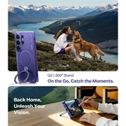 Samsung Galaxy S26 Ultra Torras Ostand Q3 Air MagSafe Case - Dark purple