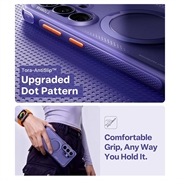 Samsung Galaxy S26 Ultra Torras Ostand Q3 Air MagSafe Case - Dark purple