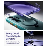 Samsung Galaxy S26 Ultra Torras Ostand Q3 Air MagSafe Case - Dark purple