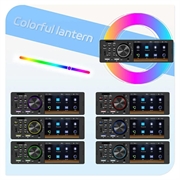Touch-Screen Bluetooth Car Stereo with CarPlay/Android Auto - SD, AUX, USB