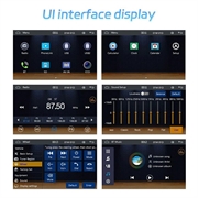 Touch-Screen Bluetooth Car Stereo with CarPlay/Android Auto - SD, AUX, USB