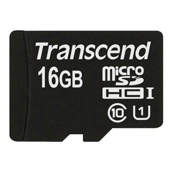 Transcend MicroSDHC Card UHS-1 TS16GUSDU1- Class 10