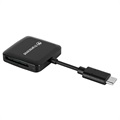 Transcend Type-C Card Reader RDC3 - USB 3.2 Gen 1 - Black