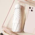 Travel 5-Fold Mini Umbrella with UV Protection - Beige