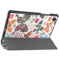 Tri-Fold Series Samsung Galaxy Tab A8 10.5 (2021) Folio Case - Butterflies