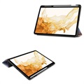 Tri-Fold Series Samsung Galaxy Tab S7+/S8+ Folio Case - Galaxy