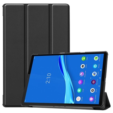 Tri-Fold Series Lenovo Tab M10 FHD Plus Folio Case - Black