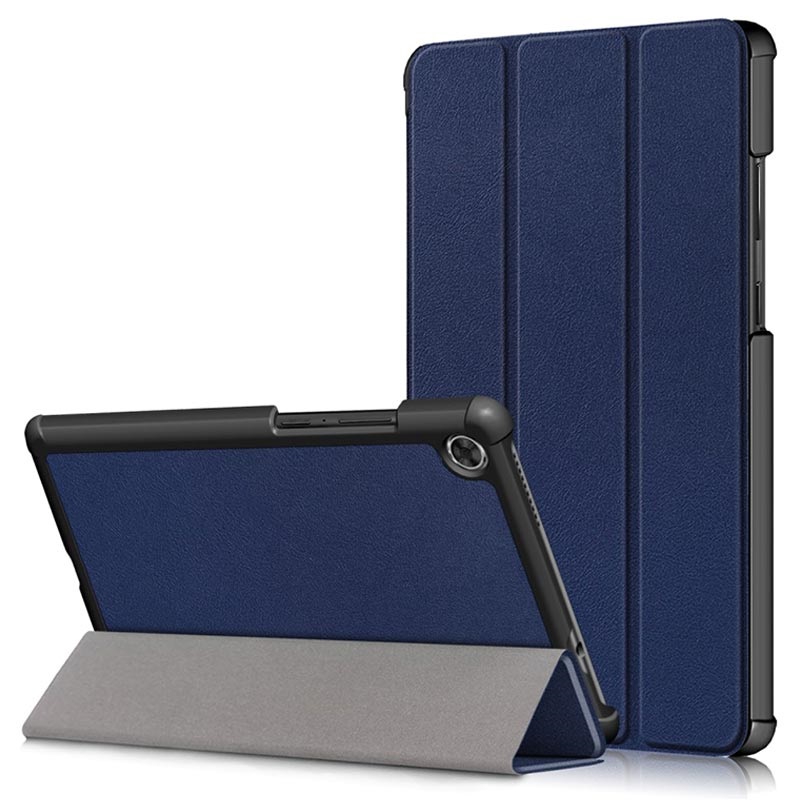TriFold Series Lenovo Tab M8 (HD), Tab M8 (FHD) Folio Case Dark Blue