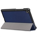 Tri-Fold Series Lenovo Tab M8 (HD), Tab M8 (FHD) Folio Case - Dark Blue