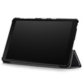 Tri-Fold Series Samsung Galaxy Tab A 8 (2019) with S Pen Folio Case - Black