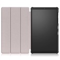 Tri-Fold Series Samsung Galaxy Tab A7 Lite Folio Case - Black