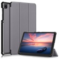 Tri-Fold Series Samsung Galaxy Tab A7 Lite Folio Case - Grey