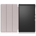 Tri-Fold Series Samsung Galaxy Tab A7 Lite Folio Case - Grey