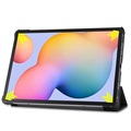 Tri-Fold Series Samsung Galaxy Tab S6 Lite 2020/2022 Folio Case - Black