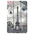 Tri-Fold Series Samsung Galaxy Tab S6 Lite 2020/2022 Folio Case - Eiffel Tower