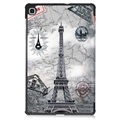 Tri-Fold Series Samsung Galaxy Tab S6 Lite 2020/2022 Folio Case - Eiffel Tower