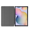 Tri-Fold Series Samsung Galaxy Tab S7+/S8+ Folio Case - Rose Gold