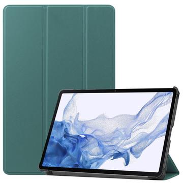 Samsung Galaxy Tab S8 Tri-Fold Series Smart Folio Case - Blackish Green