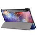 Tri-Fold Series Samsung Galaxy Tab S7 FE Smart Folio Case - Galaxy