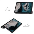 Tri-Fold Series Nokia T20 Smart Folio Case - Graffiti