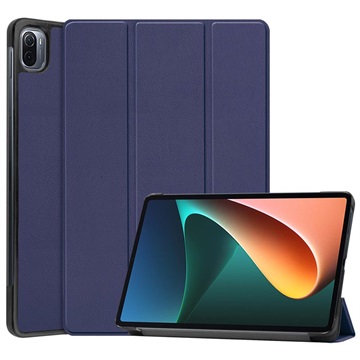 Tri-Fold Series Xiaomi Pad 5 Smart Folio Case - Blue