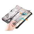 Tri-Fold Series iPad Air 2020/2022 Smart Folio Case - Eiffel Tower