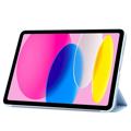 Tri-Fold Series iPad (2022) Smart Folio Case - Baby Blue