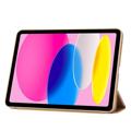 Tri-Fold Series iPad (2022) Smart Folio Case - Gold