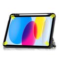 Tri-Fold Series iPad (2022) Smart Folio Case - Graffiti