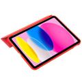 Tri-Fold Series iPad (2022) Smart Folio Case - Red