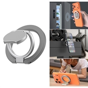 Triple Folding MagSafe Ring with Stand for Phone - Grey