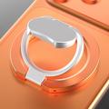 Triple Folding MagSafe Ring with Stand for Phone - Orange