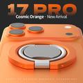 Triple Folding MagSafe Ring with Stand for Phone - Orange