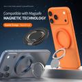 Triple Folding MagSafe Ring with Stand for Phone - Orange