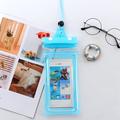 Triple Seal Universal Smartphone Waterproof Case - 7.2" - Sky Blue