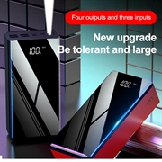 Triple USB Fast Power Bank 50000mAh - PD 18W (Bulk Satisfactory) - Black