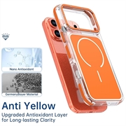 iPhone 18 Pro Two-Tone Hybrid Case - MagSafe Compatible - Orange