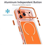 iPhone 18 Pro Two-Tone Hybrid Case - MagSafe Compatible - Orange