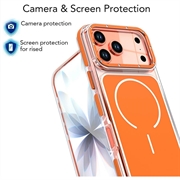 iPhone 18 Pro Two-Tone Hybrid Case - MagSafe Compatible - Orange