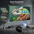 U1 Mini Smart Projector and Retro Game Console - Android 14, 36000+ Games - Black