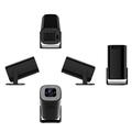 U1 Mini Smart Projector and Retro Game Console - Android 14, 36000+ Games - Black