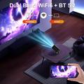 U1 Mini Smart Projector and Retro Game Console - Android 14, 36000+ Games - Black