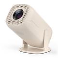 U5 2-in-1 Smart Projector and Retro Gaming Console - Android 14, Wi-Fi 6, 8K Decoding