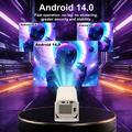 U5 2-in-1 Smart Projector and Retro Gaming Console - Android 14, Wi-Fi 6, 8K Decoding