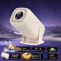U5 2-in-1 Smart Projector and Retro Gaming Console - Android 14, Wi-Fi 6, 8K Decoding
