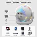 U6 Android 14 Smart Projector H723 with 2x Wireless Game Controller