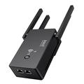 U6 Dual-Band WiFi Booster / Router 1200Mbps with 4 Antennas - Black